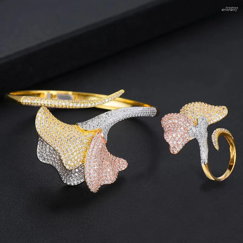 Серьги для ожерелья устанавливают кольцо заброса кольца серебро 925 Оригинальные женщины свадебные промолотые