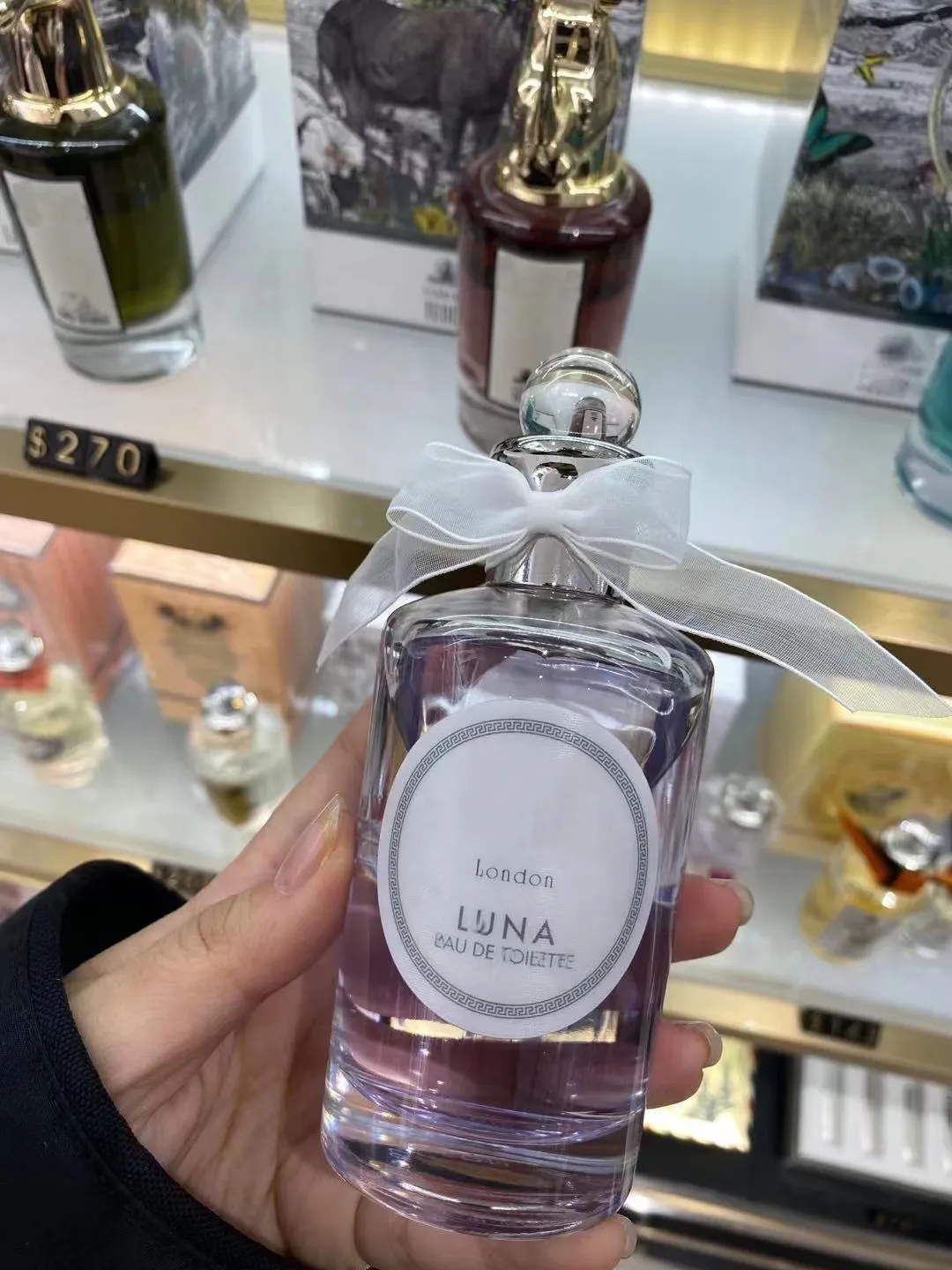 Marchio di lusso Profumo originale Fragranza 100ml Luna Eau De Parfum Buon profumo Spray Profumo Profumi Regali spedizione gratuita