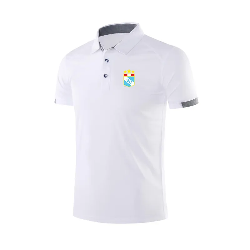Sporting Cristal Men s and women s POLO fashion design soft breathable mesh sports T shirt outdoor sports casual shirt
