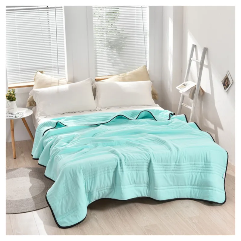 Blankets Blanket Summer Cooling Air Condition Comforter Quilt For Bed Weighted Sleepers Adults Kids Home Couple 230628