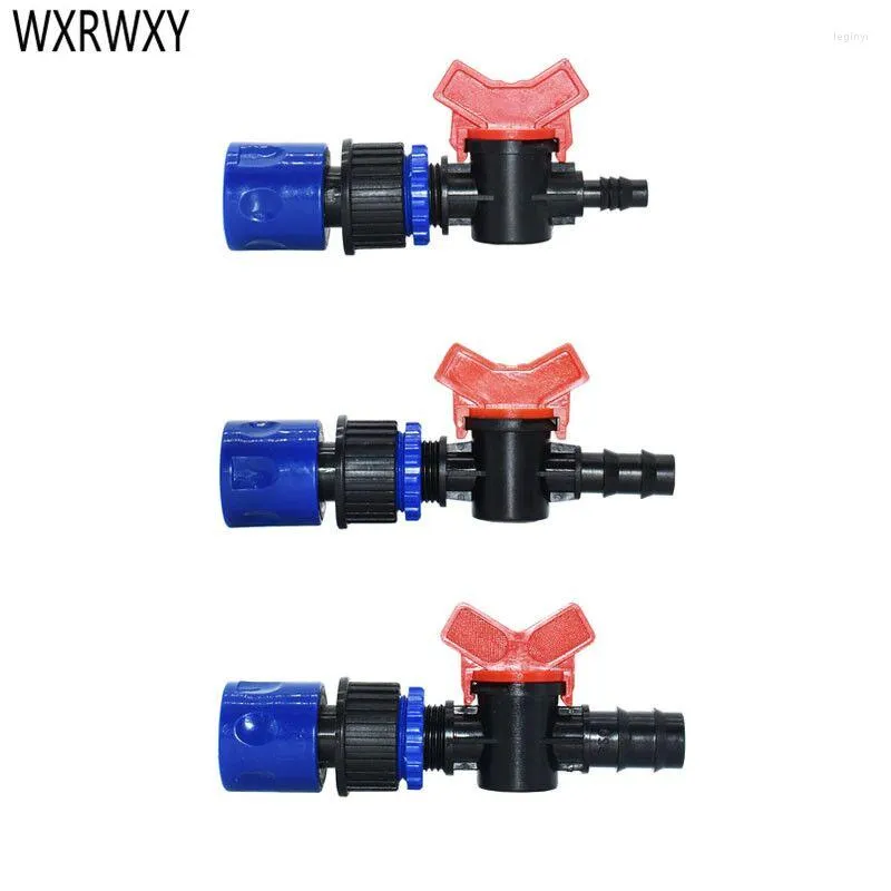 Watering Equipments 8/11 1/2 3/4 Inch Garden Hose Irrigation Water Valve Tap 16mm 20mm Connector Cranes Waterstop Adapter 1pcs