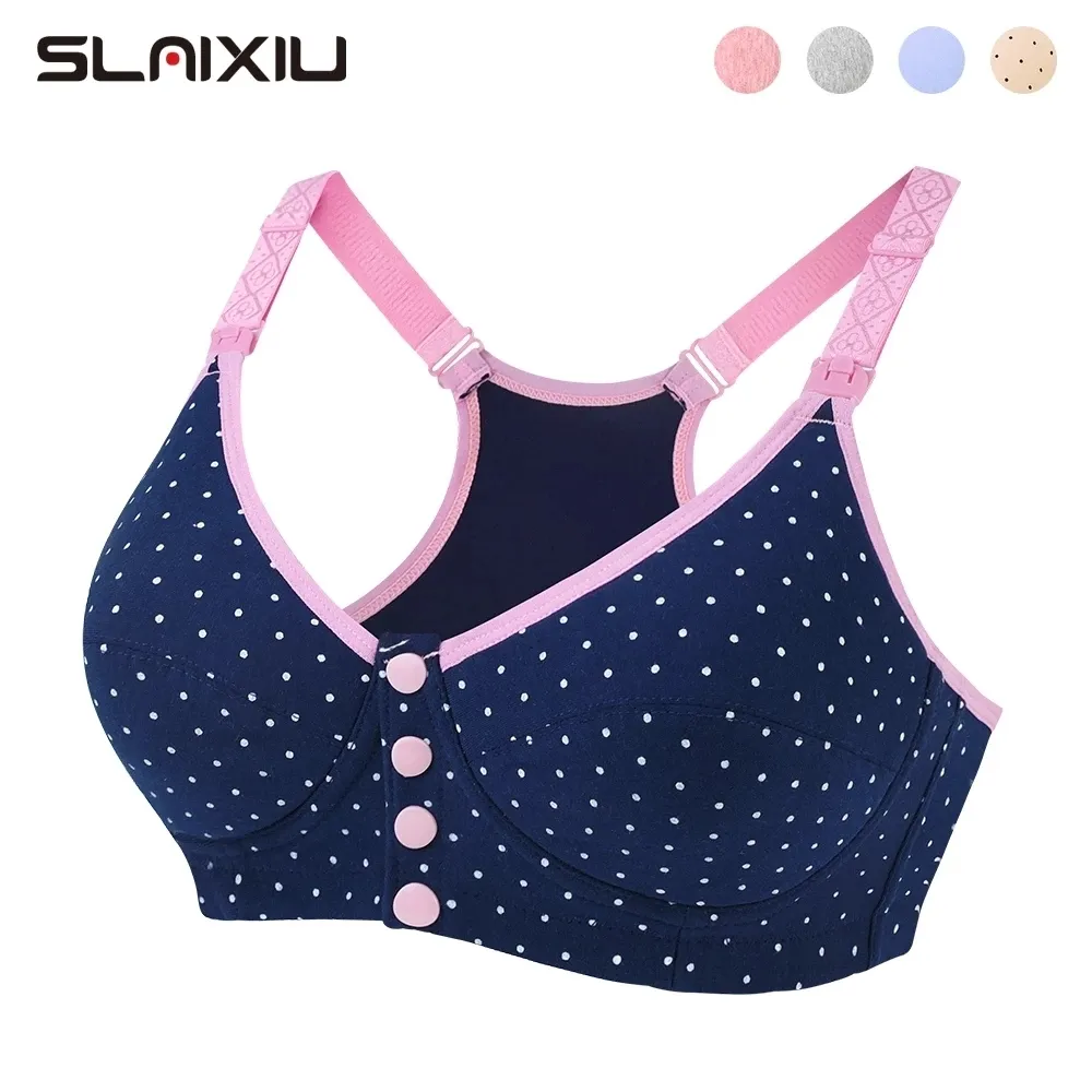 Annelik Intimates SLAIXIU Hemşirelik Sutyen Gebelik Emzirme Sütyen Kadınlar Için BraMaternity Külot Iç Çamaşırı Seti Spor 230628