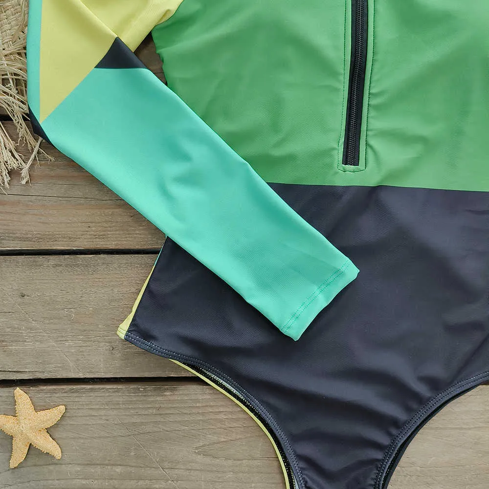 Black One Piece Swimsuit For Women Surfing Bathing Suit Retro