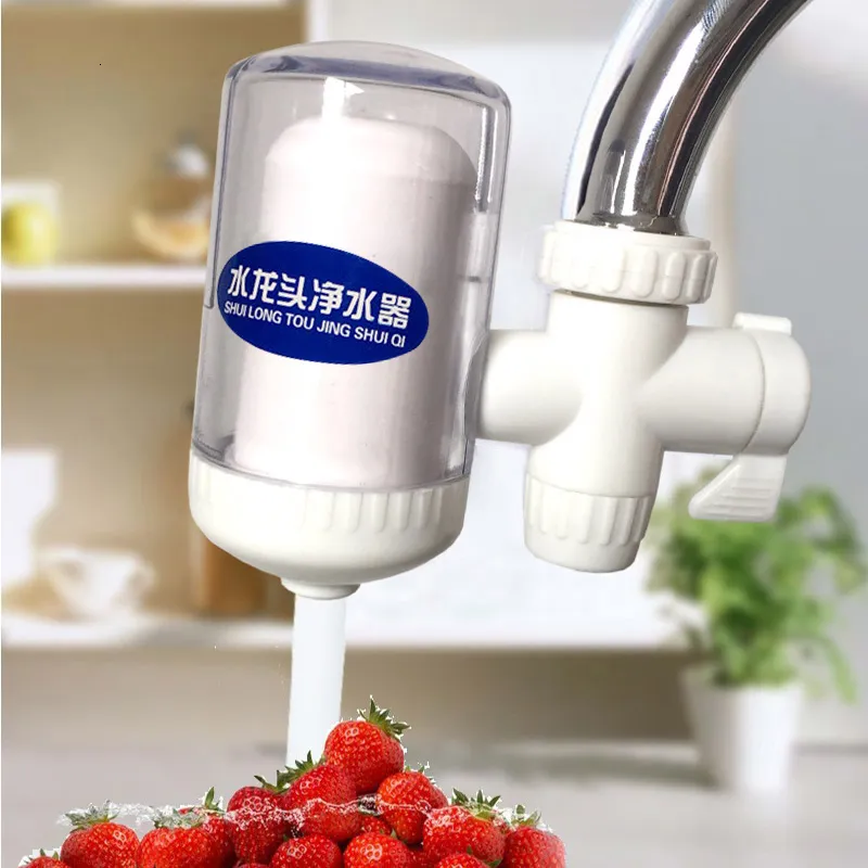 Faucet Water Filters Home faucet filter water purifier portable high efficiency water filters for household with Filter element tube WF06 230628