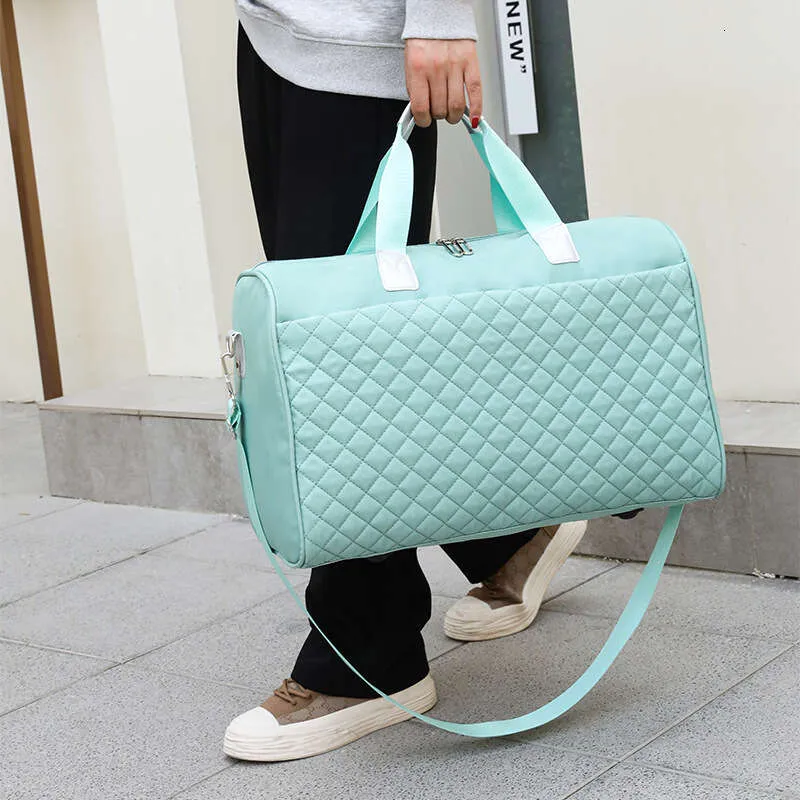 Nuova borsa da viaggio Borsa Fiess portatile di grande capacità da donna Borsa da allenamento sportiva Borsa da spalla obliqua da uomo con una spalla Lage Bag