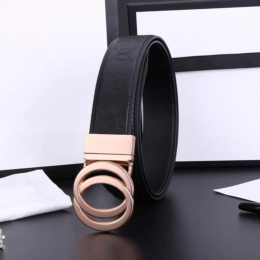 Designer Belt Fashion Buckle Leather belt width 38mm 18 style high quality box Designer men's and women's belts