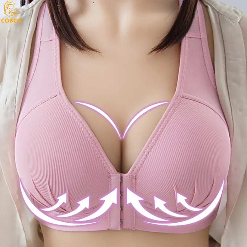 Wireless Front Open Nursing Bra Soft Lace Breathable Seamless Maternity Breastfeeding  Bras Maternal Support For Pregnant Women