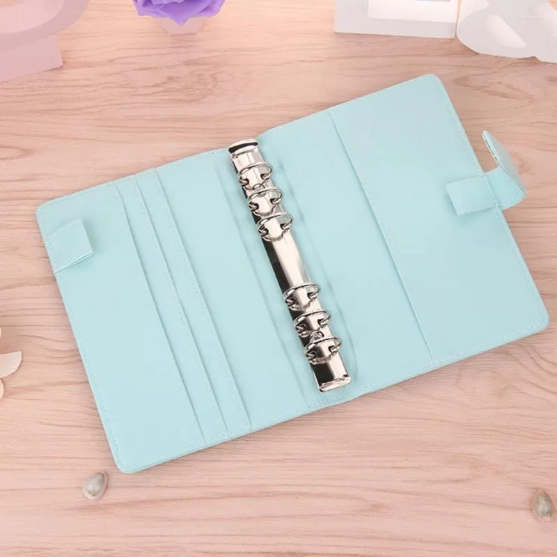 Bekväm bindemedel Notebook Protector Compact Size Easy Refilling Användbar planerare Dagbok Löst bladskydd