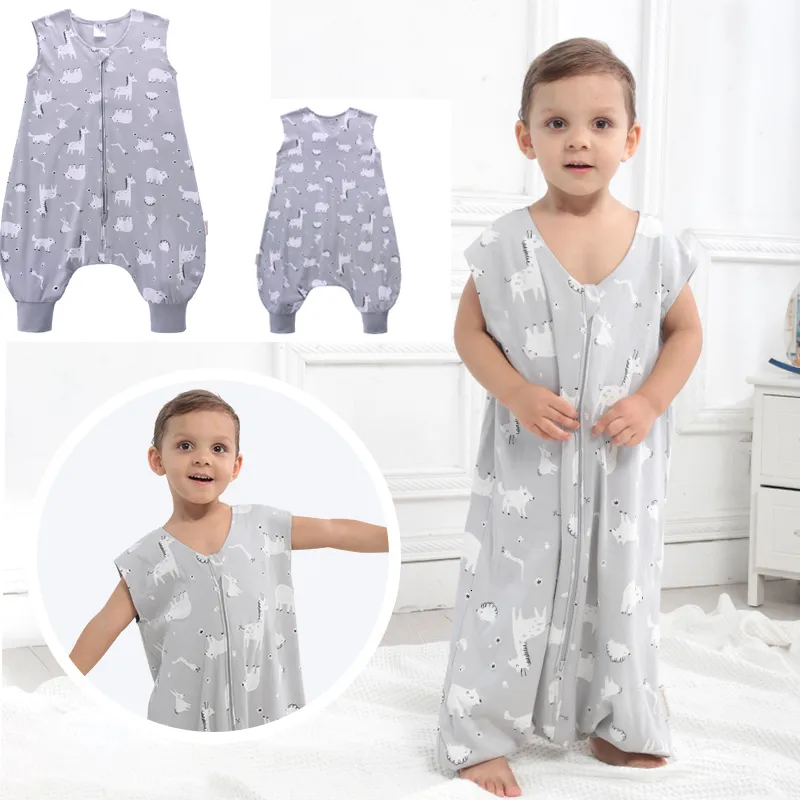 Baby sleeping online bag with legs