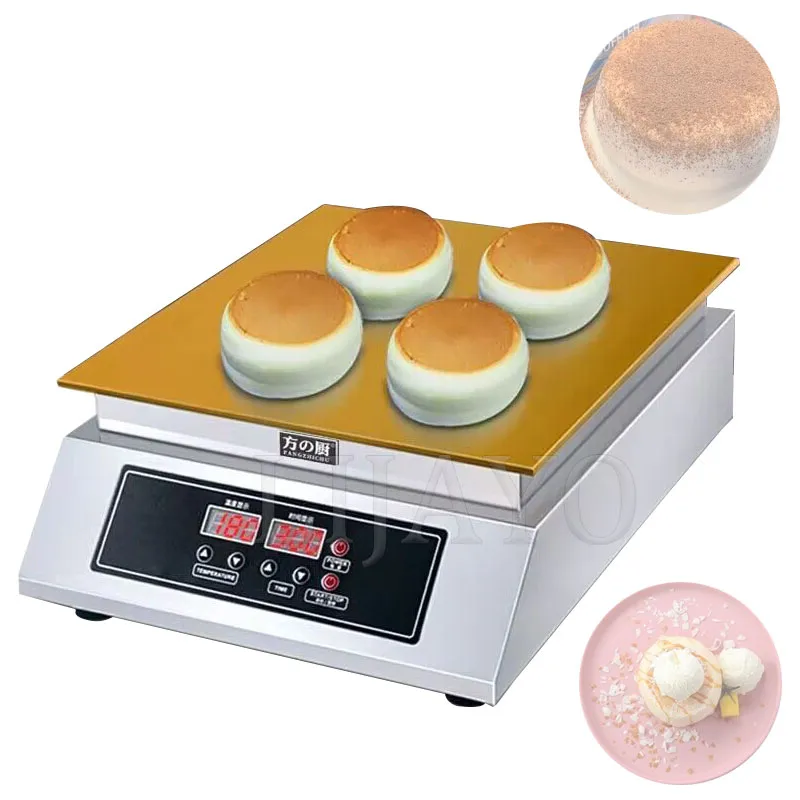 Elektrische Dorayaki Baker Snack Machine Single Plate Digitale Display Muffin Maker Souffle Pannenkoek Machine