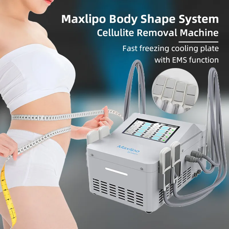 portable EMS cryo pads painless fat freeze board cryolipolysis microcurrent Slimming machine