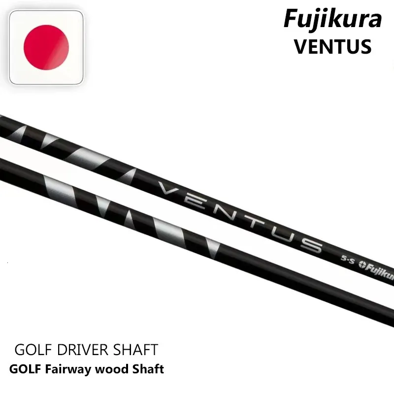 Autres produits de golf Driver de club de golf de marque et manche en graphite de bois de parcours Fujikura Ventus 5 bleu rouge noir RSRS Flex 230629