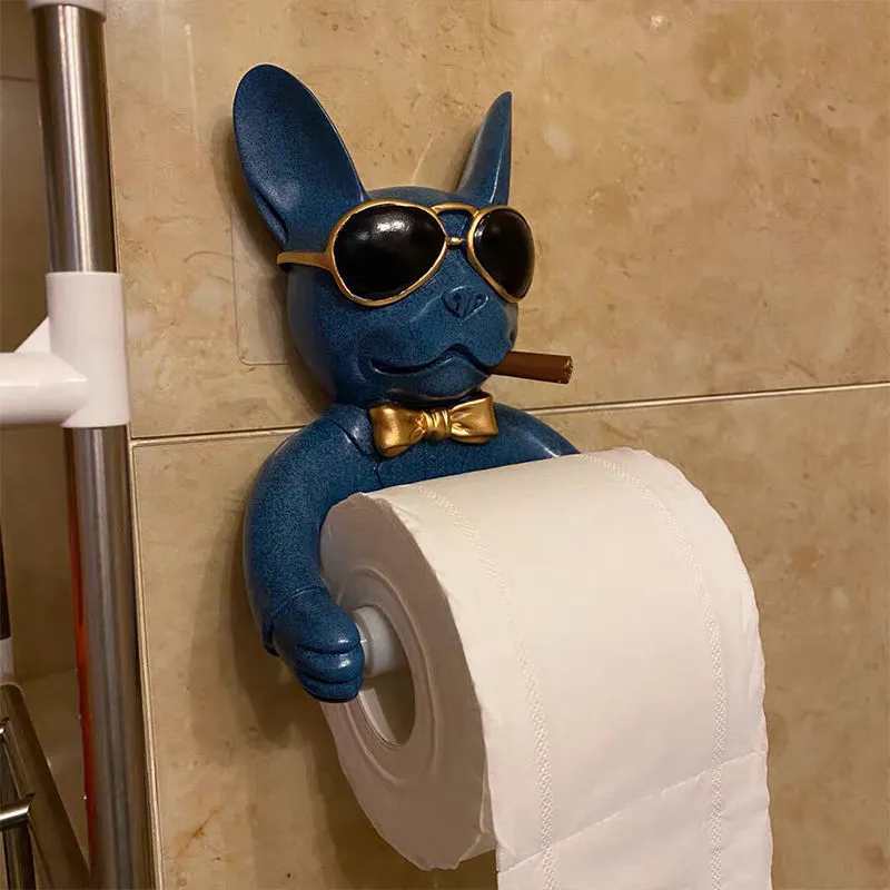Nuevo Porta Rollo De Papel Higiénico Con Temática De Perro De La Serie De Perros, Una Linda Decoración Para El Diseño De Decoración Del Hogar. | Leroy Merlin