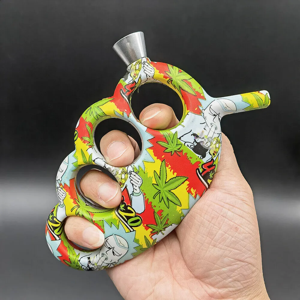 5.3 "Knuckle Bubbler rura ręczna rura plastikowa Palanie Bong Bubbler Hookah