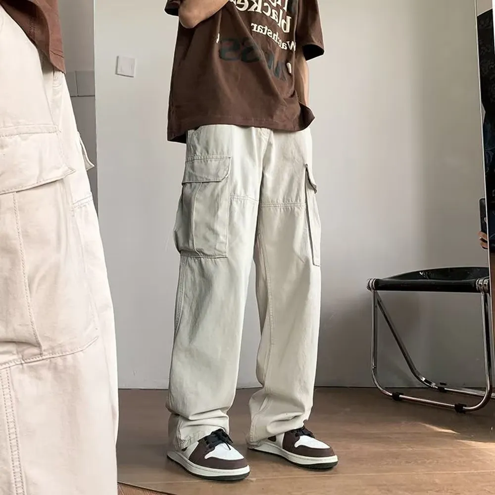 DHgate.com:Mens Casual Cargo Pants - Loose Fit, Straight Leg DHgate.com:Mens Casual Cargo Pants - Loose Fit, Straight Leg