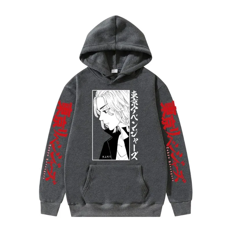 Tokyo Revengers Mens Anime Jackass Hoodie Manjiro Sano Graphic