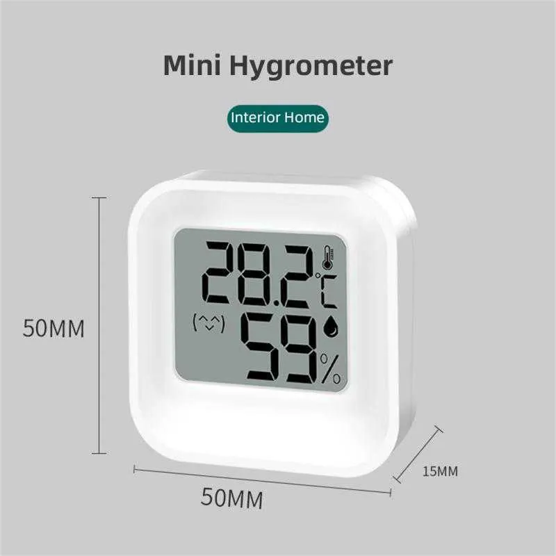 Cheap Indoor Thermometer Mini Digital LCD Temperature Sensor Humidity Meter  Thermometer Room Hygrometer Gauge