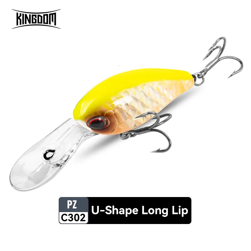 KINGDOM Floating Crankbait Wobblers Minnow Jerkbait 6g/65g Artificial  Hardbits For Fishing Of Trout, Bass, Perch, And Pike Tackle Spanish  Mackerel Lures 230629 From Hu09, $9.06