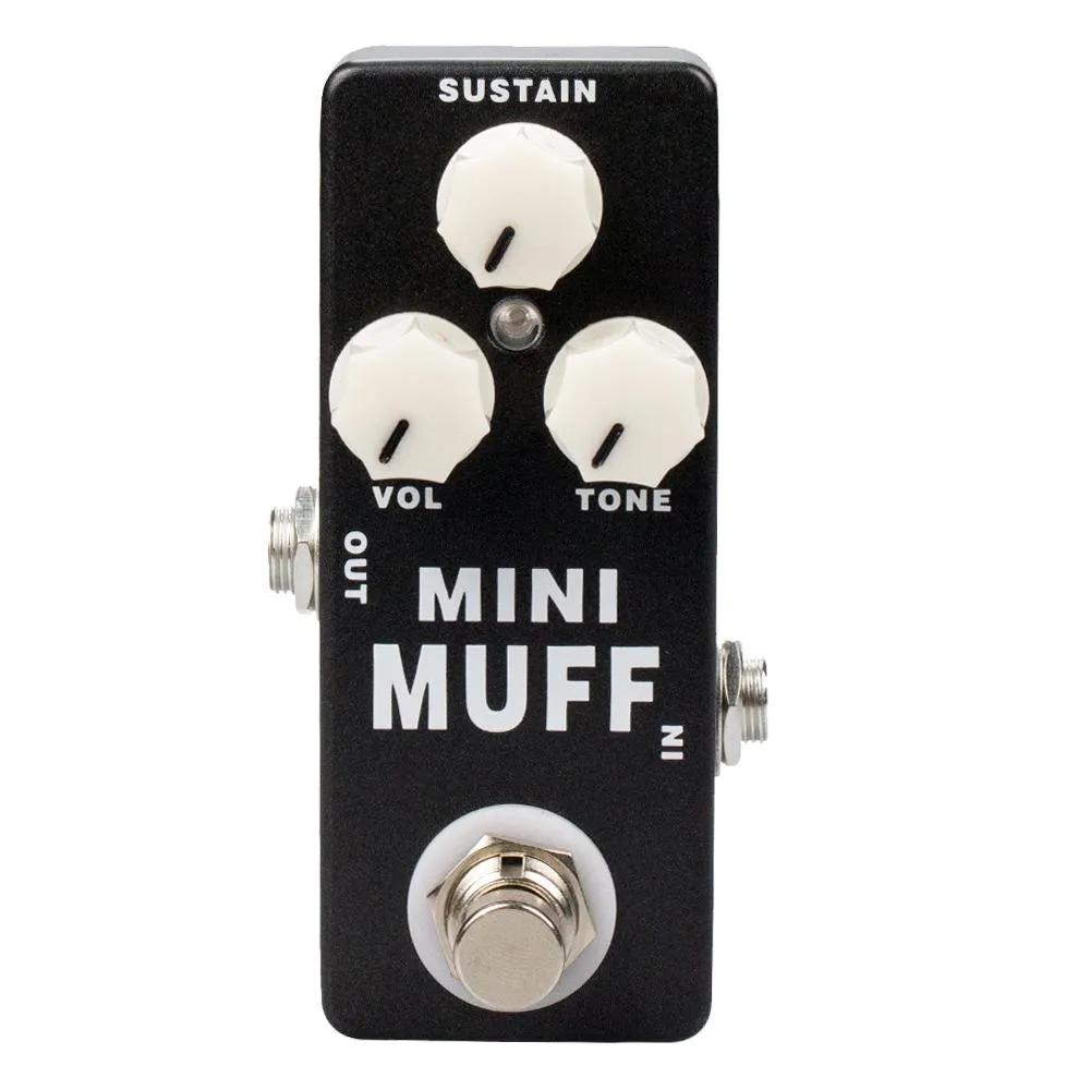 Guitare Mosky Mini Muff Audio guitare électrique effets de basse pédale distorsion Overdrive tampon retard réverbération véritable pièces de guitare accessoires