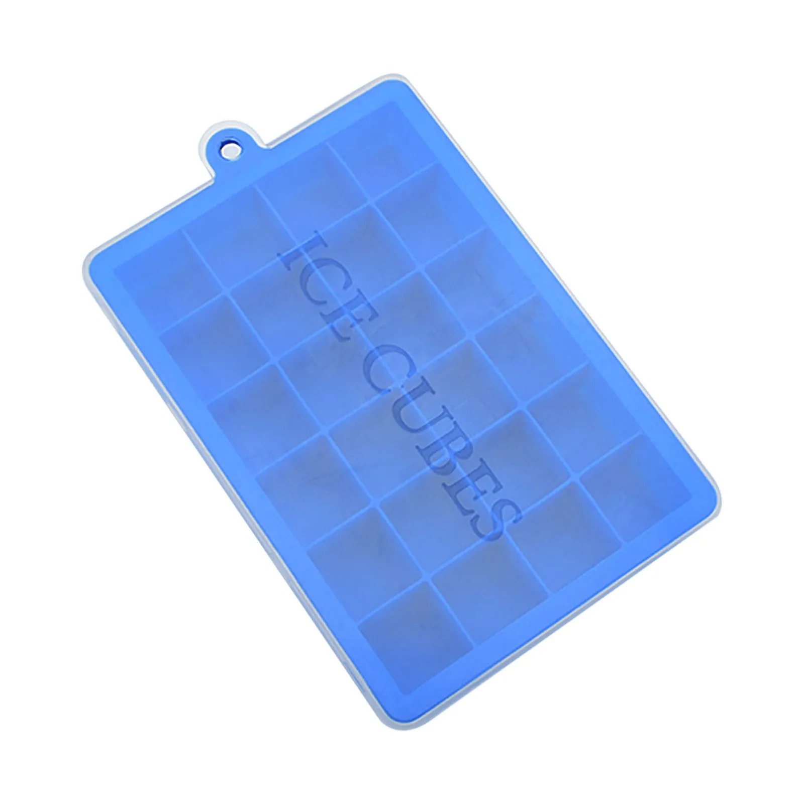Ice Cube Trays With Lids, Silicone Ice Cube Molds, Flexible 24 Cubes Ice  Trays, Ice Cube for Whiskey, Cocktail & Summer Drinks 