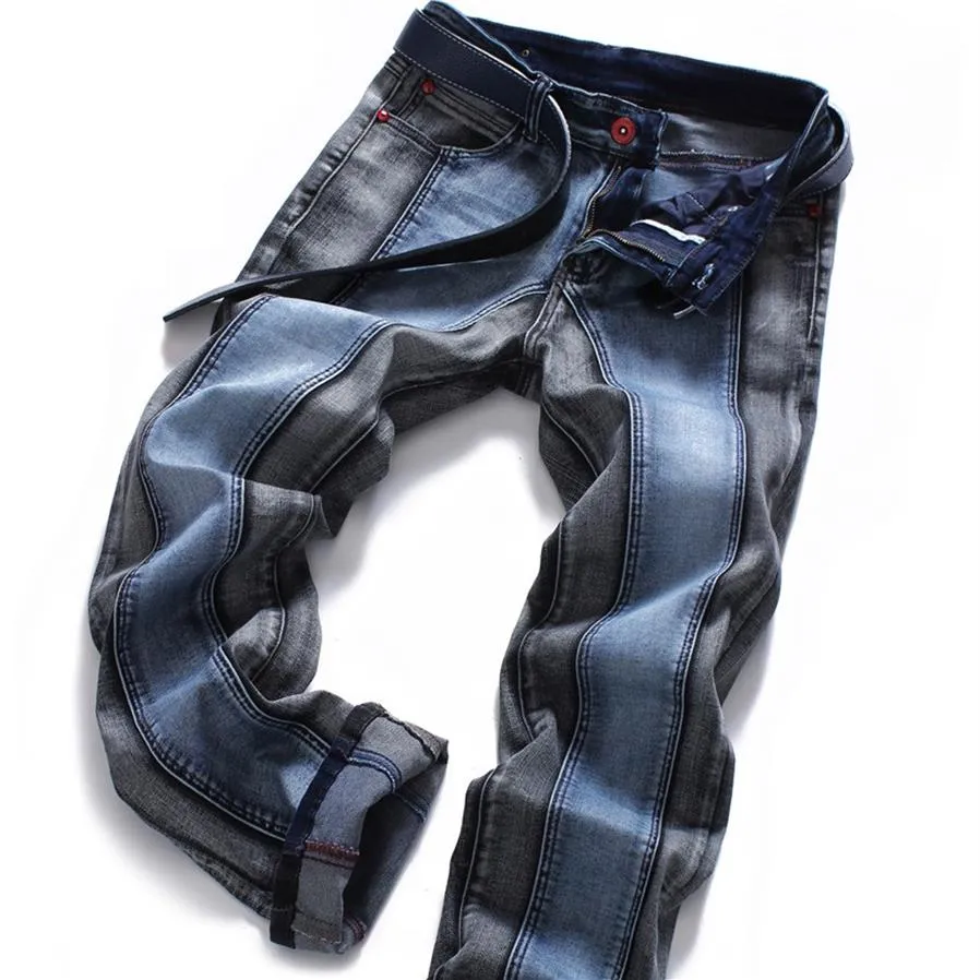 2020 Fashion New Men's Rock Revival Straight Jeans Två färg JOINMER MEN JEANS226A