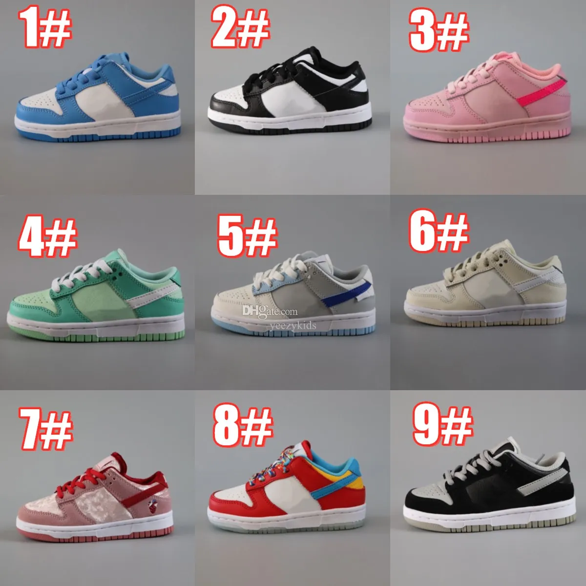 Dhgate kids sales shoes