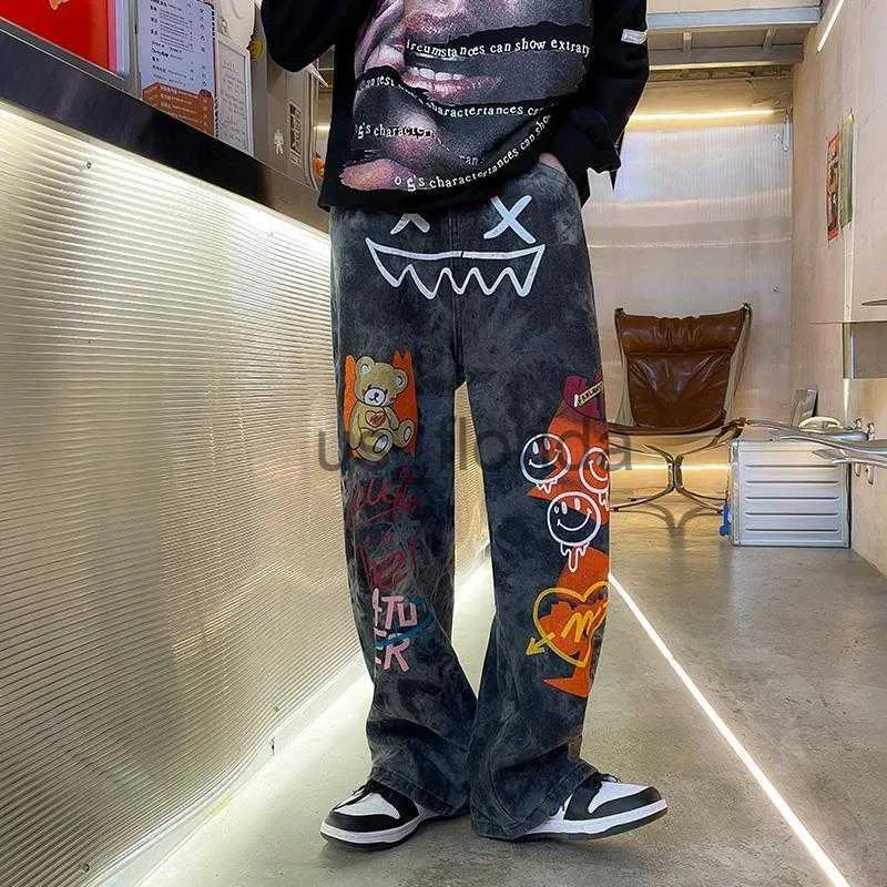 Emo ripped jeans top