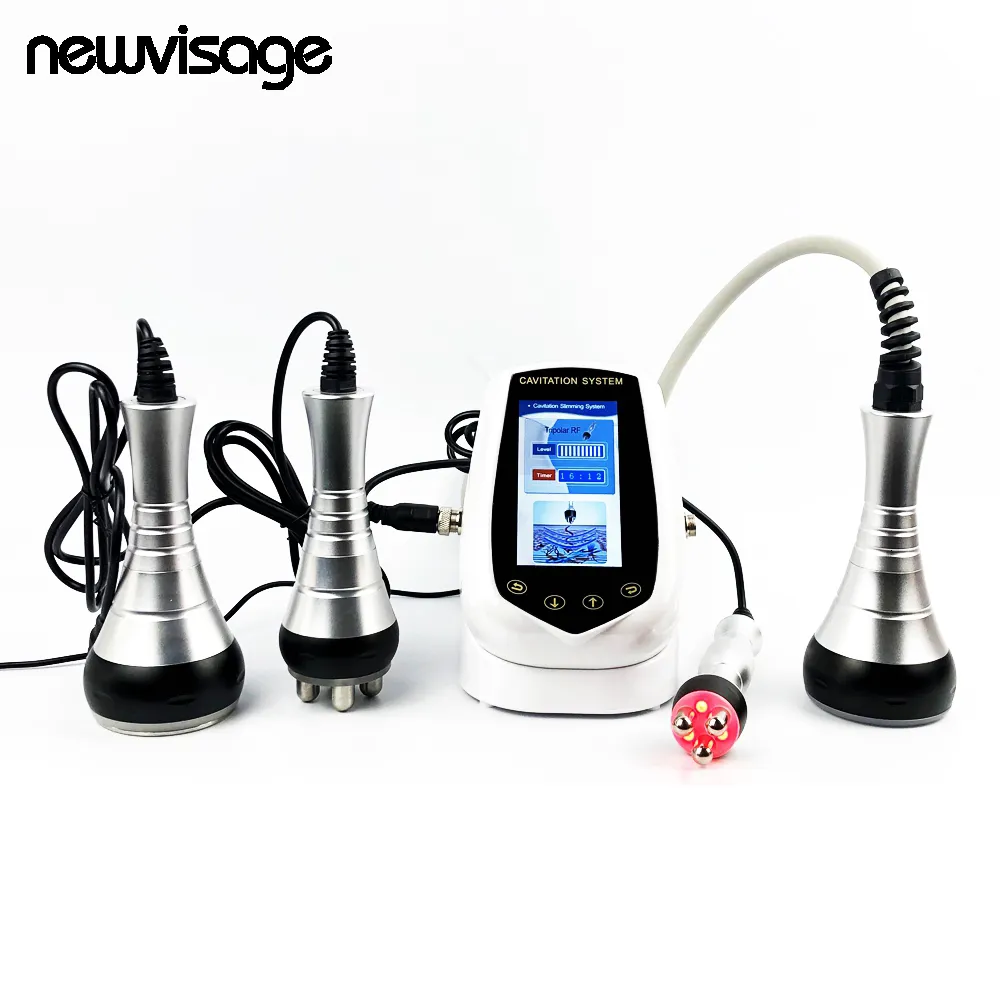 Face Care Devices 5 Wands Weight Loss Beauty Machine 40KHz Ultrasonic Cavitation Fat Reduce Vacuum Cup RF Body Shapping Radio Frequency Skin Tight 230629