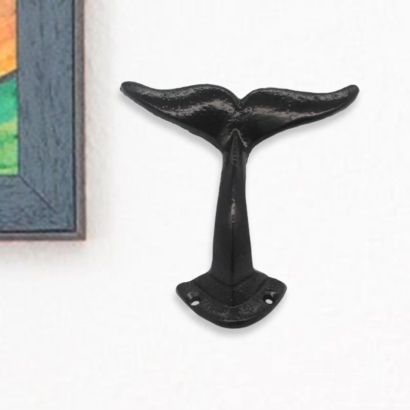 Cast Iron Whale Tail Wall Hook For Vintage Metal Bathroom Shelf, Clothes,  And Coats Decorative Hanging Hook Decoration 230628 From Wai09, $8.42