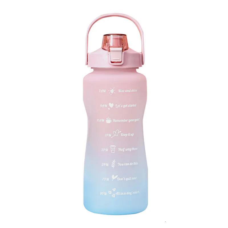  Botella de agua con asa de boca ancha, botella deportiva para  bicicleta, para deportes al aire libre, camping, oficina, senderismo,  botellas de agua (color azul) : Deportes y Actividades al Aire