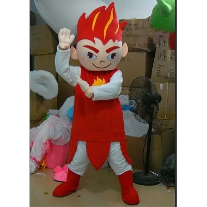 Röd prestanda läcker pizza mascot halloween tecknad kläder födelsedagsfest snygg kostym maskotte