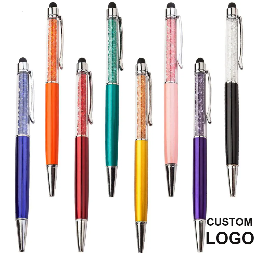 Шариковые Ручки Оптом, 20 Шт., Hightexture Crystal Stylus Pen, Емкостный  Сенсорный Экран Для IPhone, Поддержка Печати 230630 От 993 руб. | DHgate