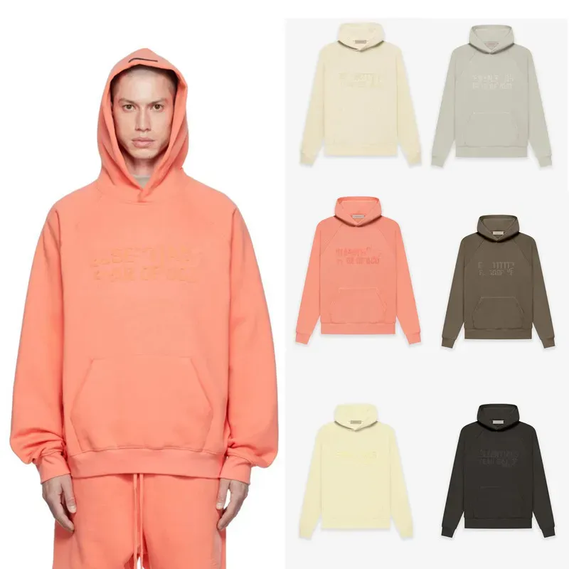 Yeni Essen Hoodie Erkek Kadın Hoody Kış Sıcak Tasarımcı Hoodies Moda Streetwear Kazak Tişörtü Yüksek Kaliteli Gevşek Kapşonlu Jumper Giyim Tops