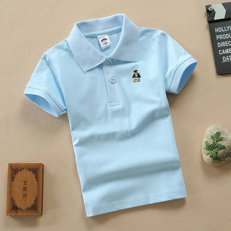 DHgate.com:Kids Short Sleeve Polo Shirts - Cotton Cartoon