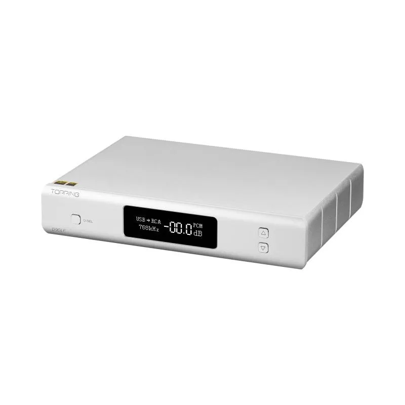 Topping du cadre D90LE ES9038PRO D90 LE HIFI DÉCODER DE BURANT DAC IIS BLUETOOTH 5.0 DSD512 PCM768KHZ LDA