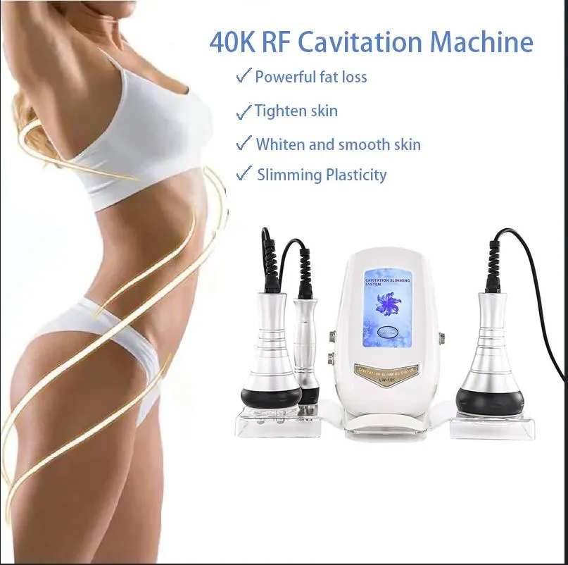 3 en 1 40K Fat Blaster Fat Blaster RF RF Ultrasonic Home Shaping Minceur Instrument Beauté Équipement