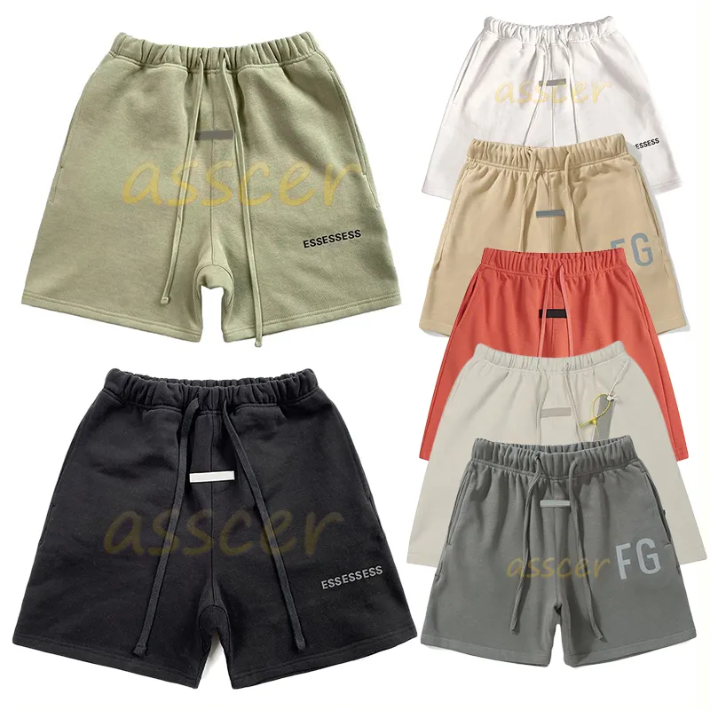 Herren Damen Designer-Ess-Shorts, Herrenbekleidung, Damenbekleidung, Essen-Strandhosen, Unisex-Shorts, Baumwolle, Sport, Mode, kurz, Street-Style, knielang, Essent-Shorts