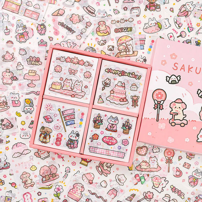 Buy Cartoon Sticker Book Kawaii Stickers Scrapbook Supplies