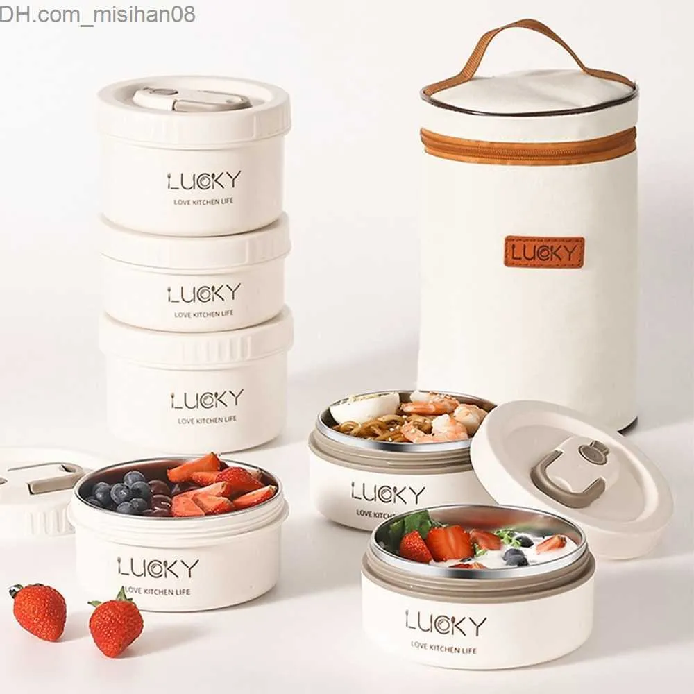 Leakproof Bento Lunch Box - Japanese Style Thermal Food Container for ...