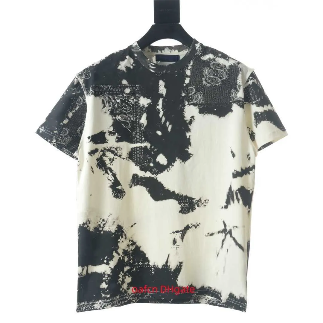 Designer Men's T-shirt Cashew Flower Short Sleeve T-shirt Letter Printed Shirt Fashion Brand Designer Top T-shirt Large Clothing Top