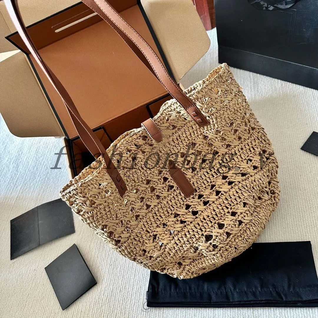 Designer Mulheres Médio Cesta Saco Crochet Padrão Gancho Fechamento Luxo Tote Liso Couro Alças De Couro Envolto Chave Titular Bolsas De Ombro