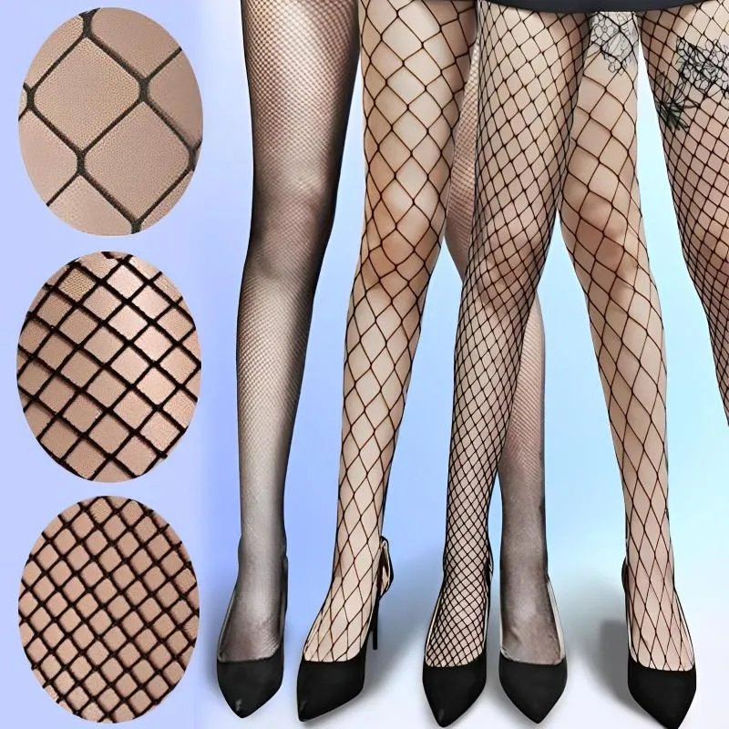 Lingerie For Women High Waisted Fishnet Tights Mesh Fishnet Stockings