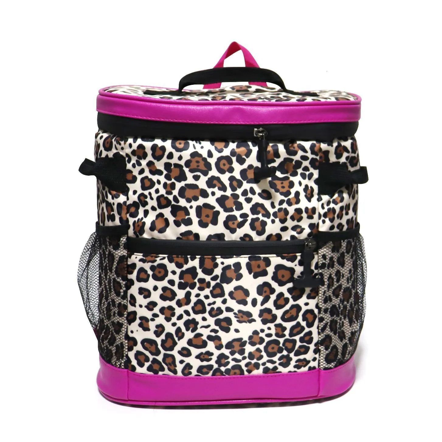Large Capacity Brown Leopard Foldable Insulated Lunch Bag Waterproof  Thermal Cooler Backpack For Picnic And Storag From Wai09, $26.82 |  DHgate.Com