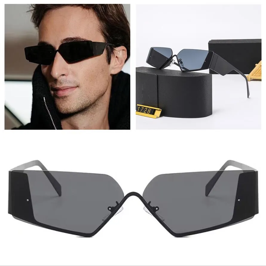 أفضل شمس العلامة التجارية مع النظارات الشمسية مدرج سلسلة مصممين للنساء الرجال الموضة Sun Glasses Design Design Semi-Limless Tone Sun Sun Protect