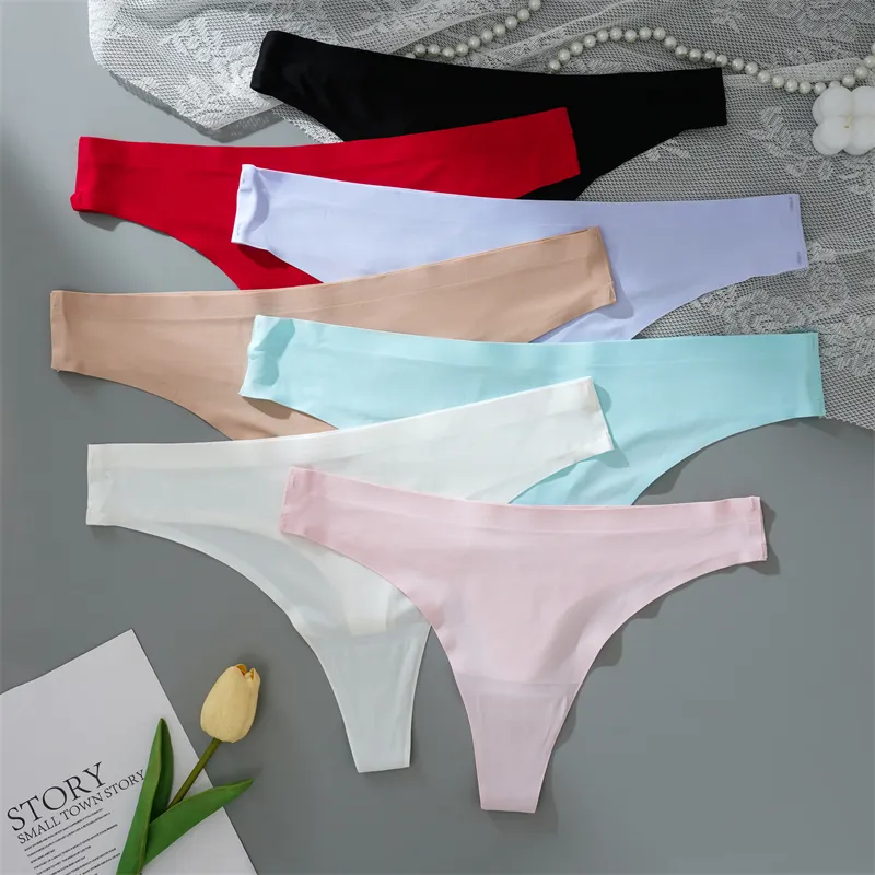 Seamless Rayon Seamless Cotton Panties In 7 Vibrant Colors For Women
