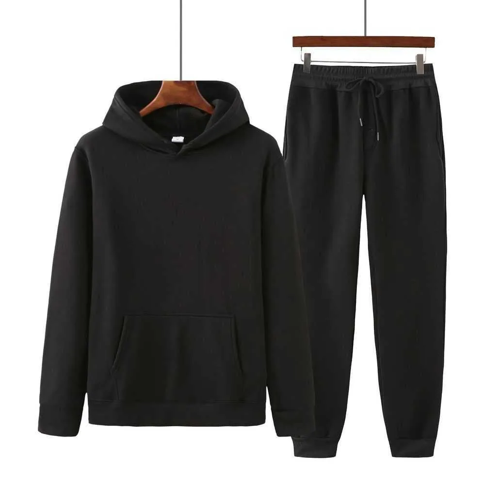 2023 frühling Herbst Winter Casual Feste Mantel Hosen Set und frauen Pullover Pullover männer jogging anzüge männer mode herren trainingsanzüge