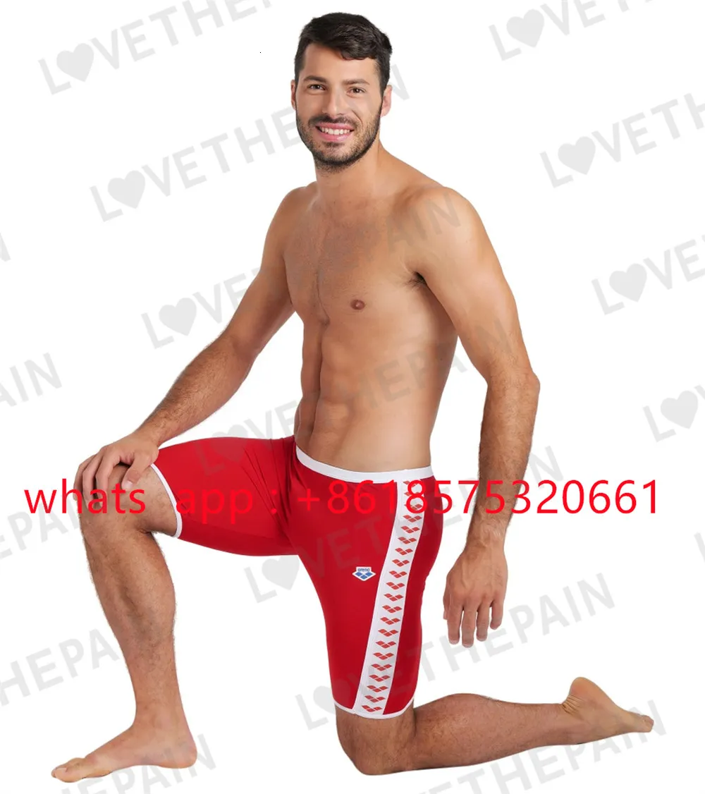 Costumi da bagno da uomo Mannen Badmode Stoorzenders Crazy Arena Jammer Trunks Surf Strand Shorts Sneldrogende Uv Zwemmen Pantalones Gym Badpak 2023 230630