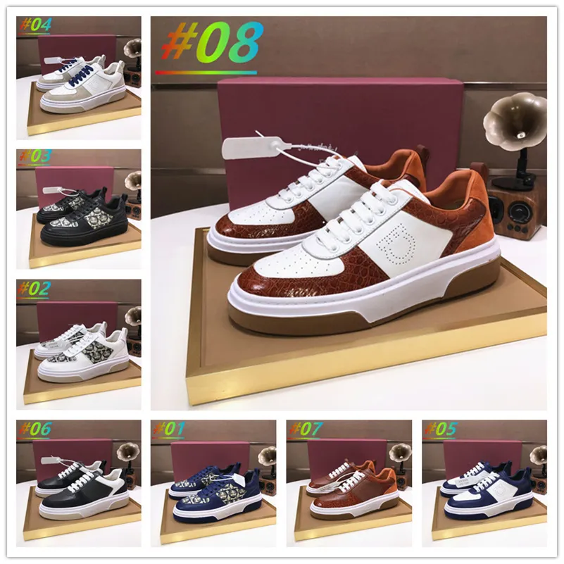 9 Model Designer Sneakers Overdimensionerade Casual Shoes White Black Leather Luxury Velvet Suede Womens Espadrilles Trainers Man Women Flats Lace Up Platform