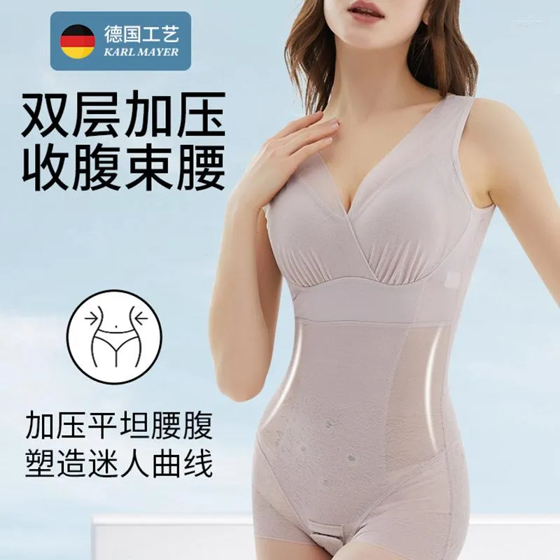 Seamless Silk Jumpsuit For Women Postpartum Postpartum Shapewear With Tummy  Control, Open Bust, And Slim Fit From Huiguorou, $28.65