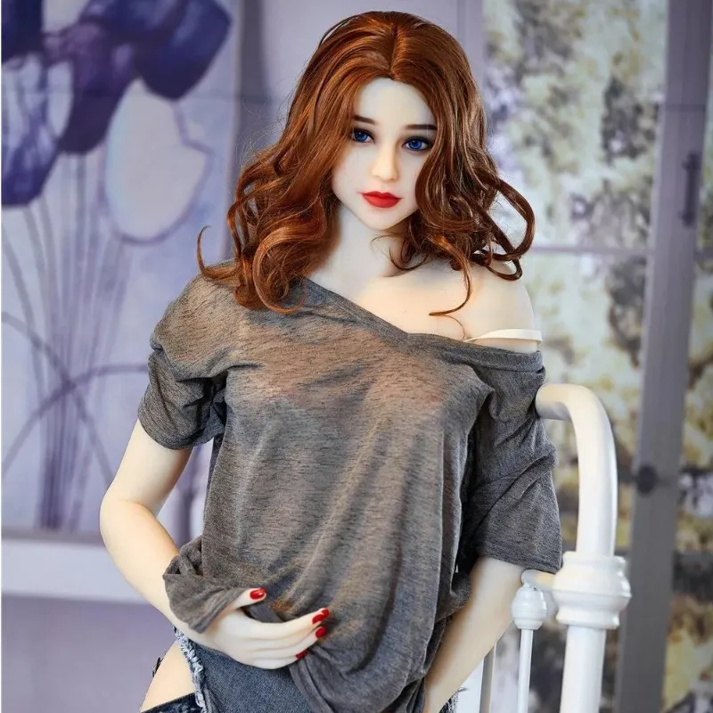 Sex Doll Real SexDolls Full Body Anime Love Siliocne with Implanted Hair Head Realistic Face Adult Toys for